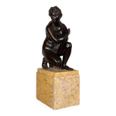 Vénus accroupie, fonte d’après la sculpture de Doidalsas de Bithynie, XIXème siècle