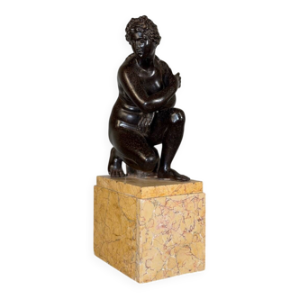 Crouching Venus, cast after the sculpture by Doidalsas of Bithynia, 19th century.