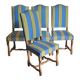 4 Louis XIII chairs