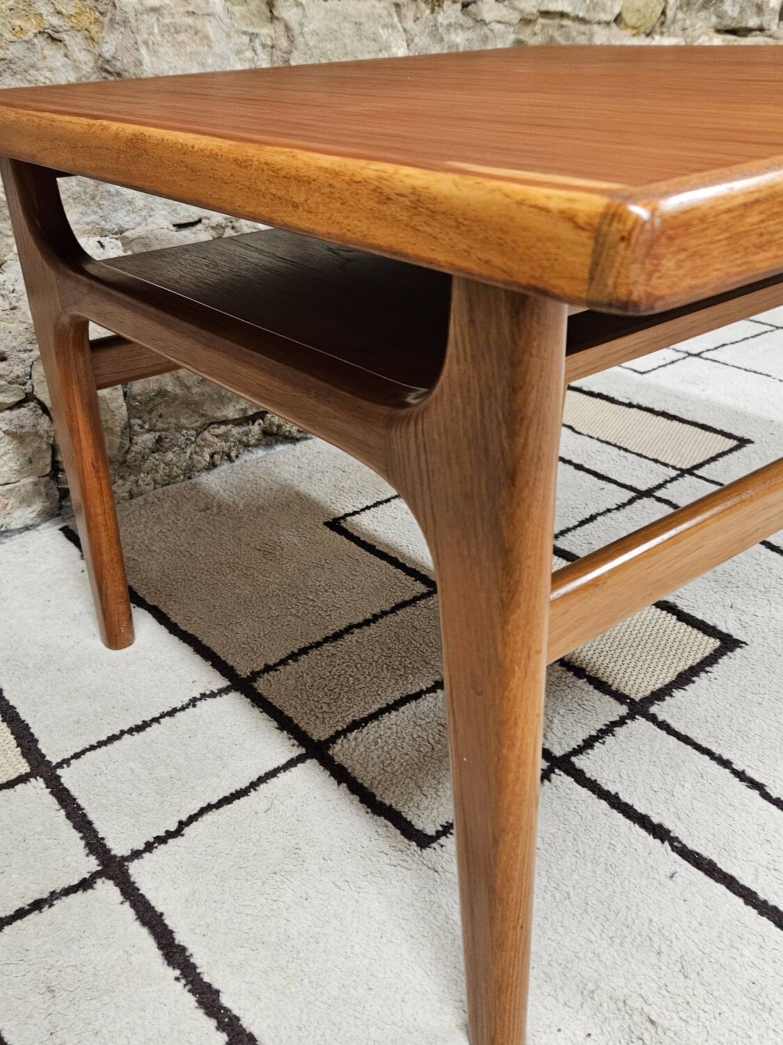 Teak coffee table Denmark 1960"