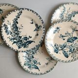 5 plates Gien