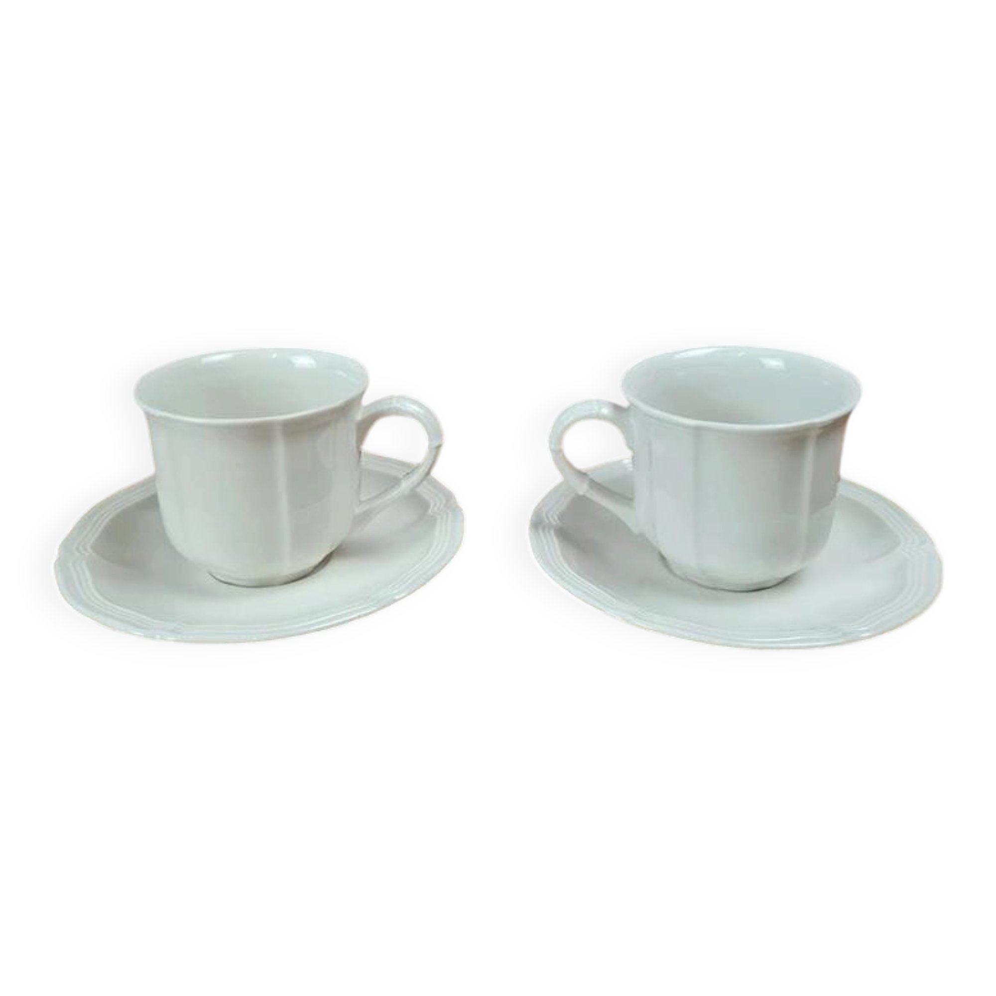 Two cups & saucers Villeroy & Boch – Manoir