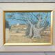 Ove Olson ( 1903-1975 ), Swedish Modern Painting, 1974, Oil on Canvas, Framed.