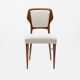 4 chaises de salle à manger italiennes Vittorio Dassi, années 1950