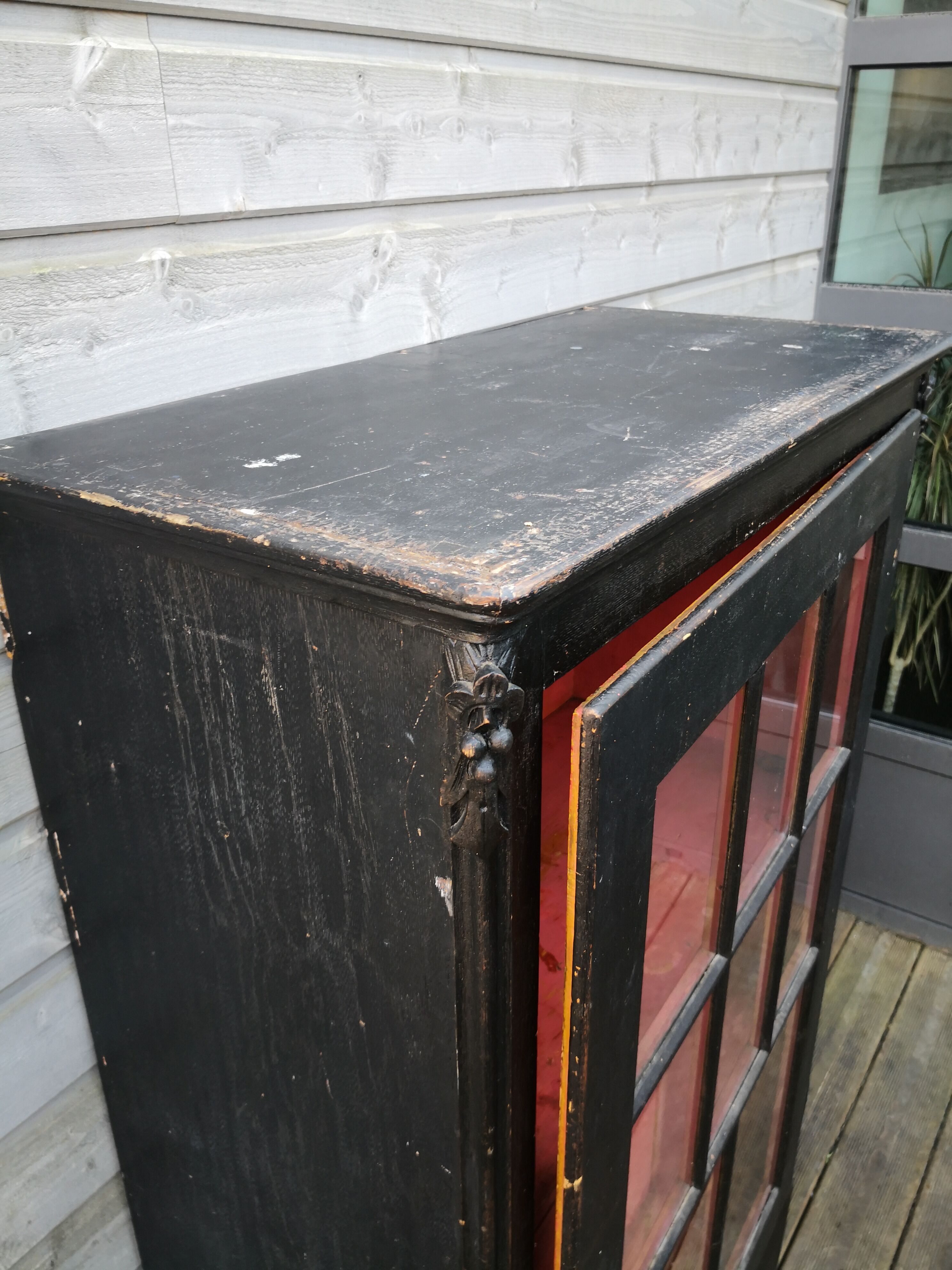 Meuble vitrine parisienne vintage