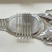 Lobster Platter and SIX Lobster Forks. Lobster Serving Set.