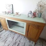Soft green sideboard