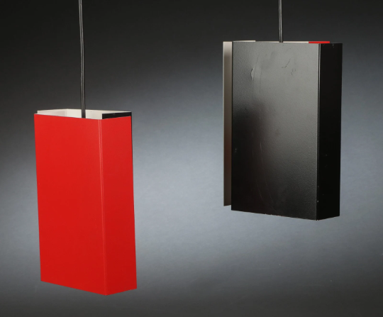 Nippon lamps, designed by Simon P Henningsen, for LYFA in 1970.