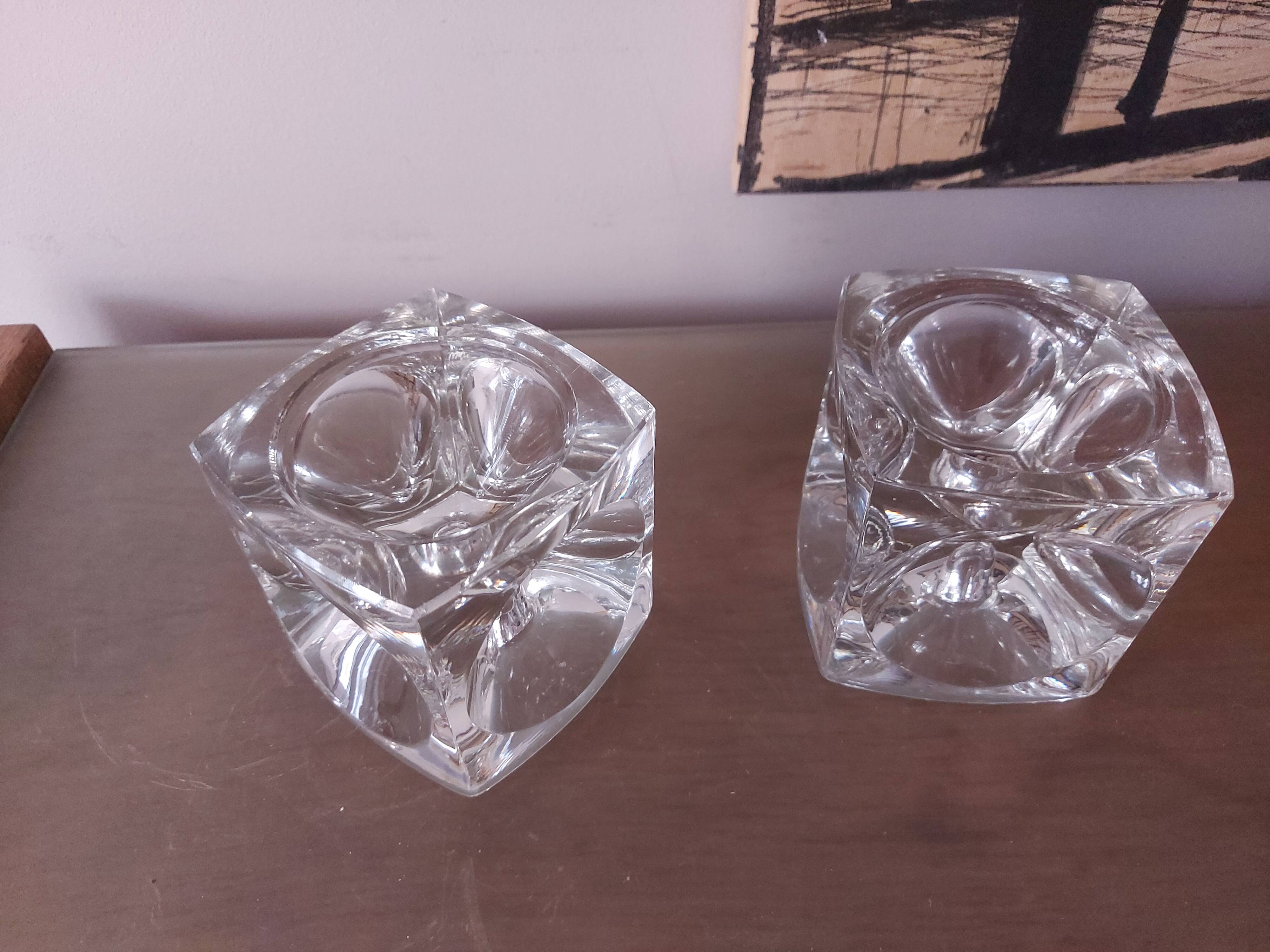 Vintage 70's peill et putzler ice candle holder