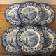 6 flat plates "Lochs of Scotland" Wegwood