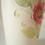 Vintage ceramic flower vase Italy Cadorev