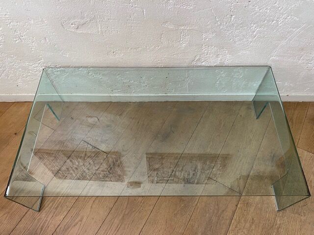 Calligaris glass coffee table