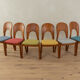 1960s dining chairs, Niels Koefoed