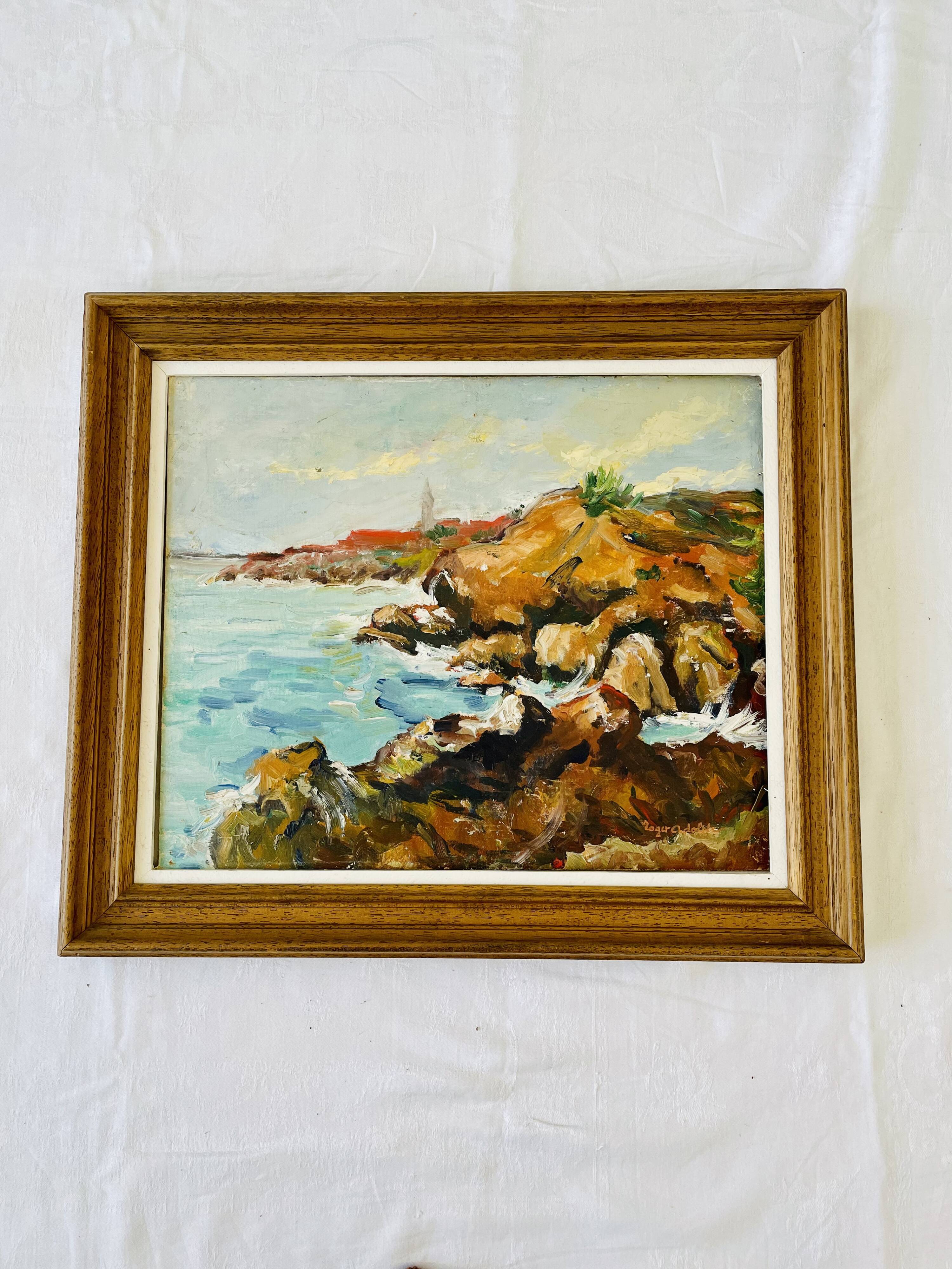 Peinture fin XIXème début XXème Roger Adolphe