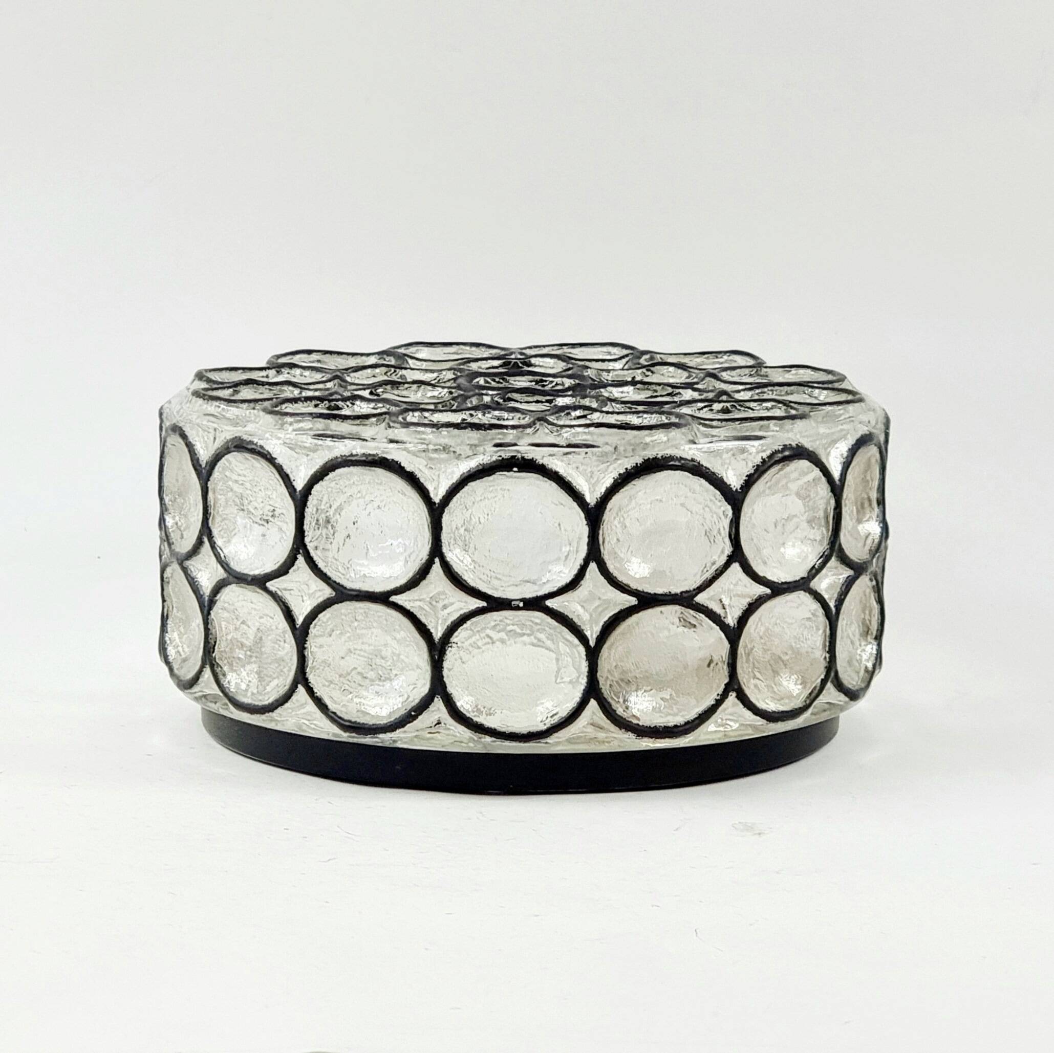 Mid-Century Modern Glass Ceiling Lights from Limburg, 1960s/1970s