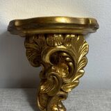 Baroque style wall console