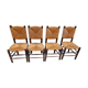 Set de 4 chaises n°19 de Charlotte Perriand