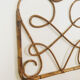Vintage rattan headboard