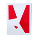 Peinture minimaliste rouge