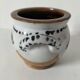 Small glazed earthenware jar