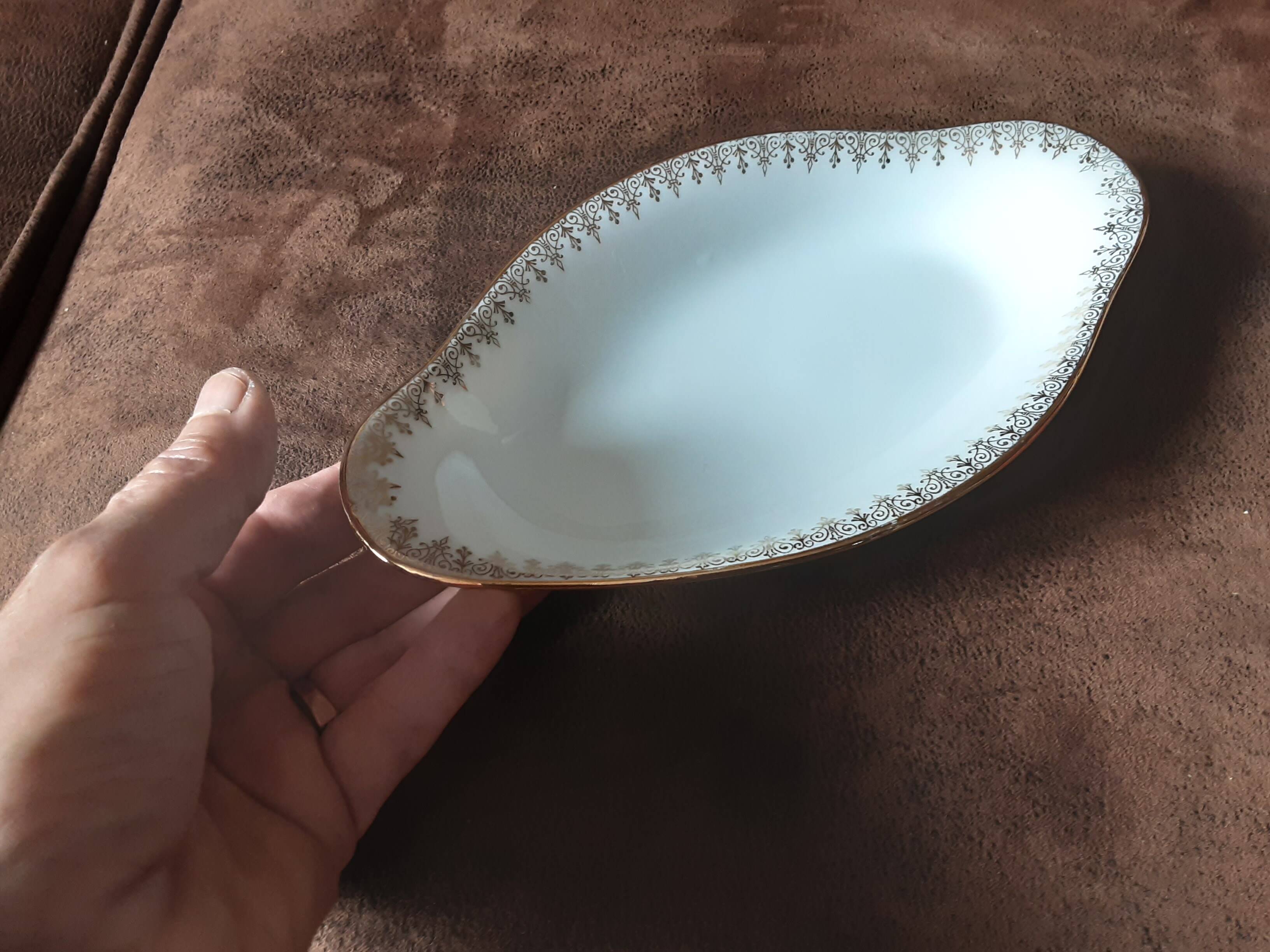 Limoges porcelain butter dish