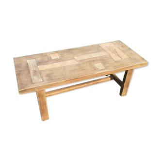 Table basse herbier