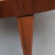1950s round coffeetable in walnut