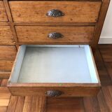 Oak haberdashery counter