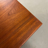 Danish teak tambour door Sideboard by Bernt Petersen 60s