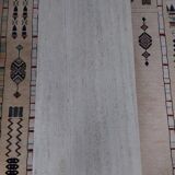 Travertine coffee table