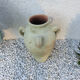 Terracotta potiche with 60s handles