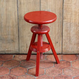 Wooden screw stool