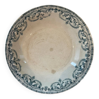 Iron earth planter presentation dish