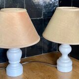 Paire lampes de chevet