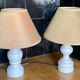 Paire lampes de chevet