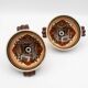 Quimper ceramic bowls signed Fouillen