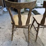 Paire de chaises bistrot Baumann