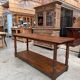 Draper's table from the early 20th century in oak