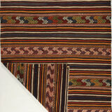Anatolian handmade kilim rug 225 cm x 151 cm