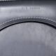 Elephant grey leather Cab Dining dining chair by Mario Bellini for Cassina