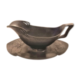 Art nouveau tin saucière from JUVENTA PRIMA METAL from 1905