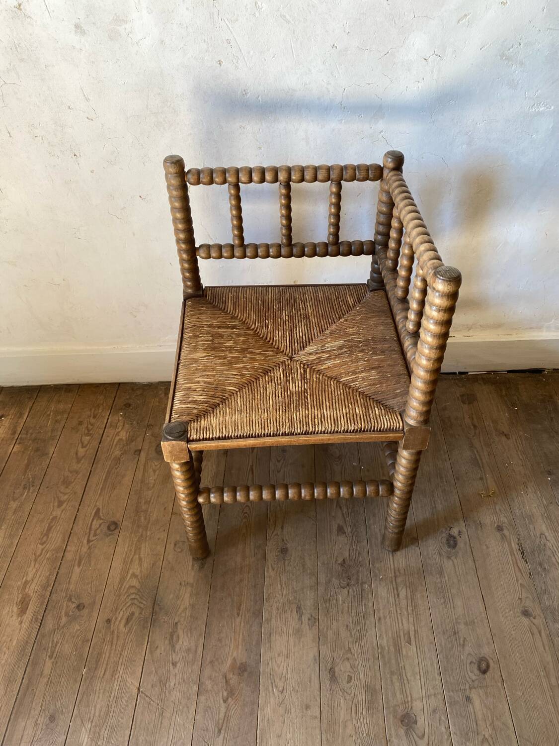 Pearl wood armchair