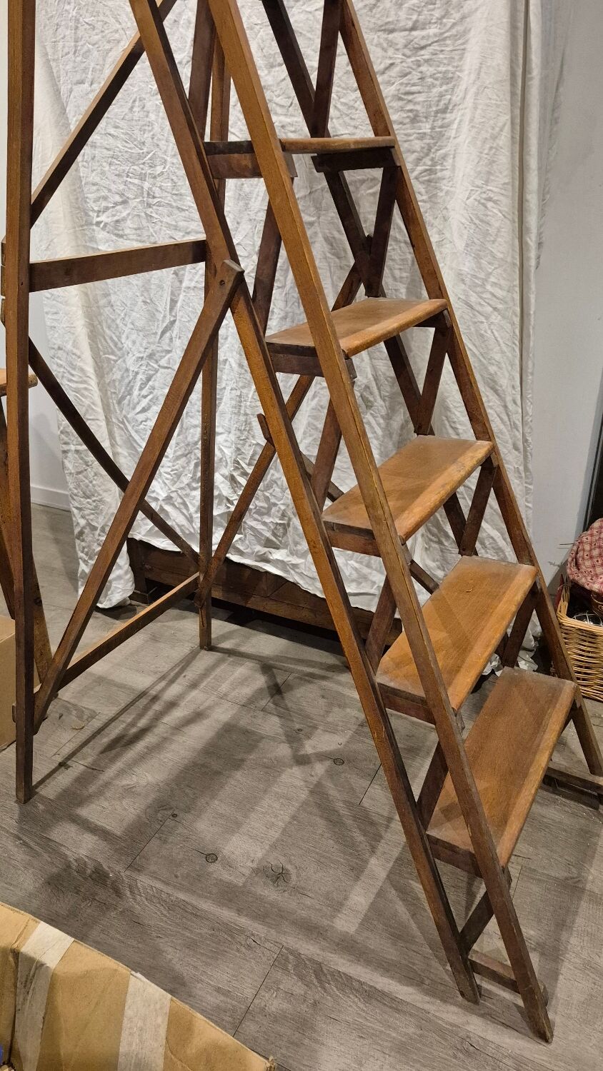 Old library step ladder