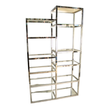 70's chrome shelf