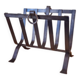 Brutalist magazine rack 1950