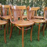 Set of 8 chairs Bistro