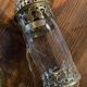 Pair of brass railway wall sconces, DLC Wagon Lit lamps