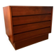 Vintage teak chest of drawers Scandinavian style 70s