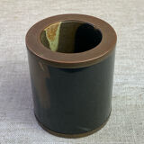 Damascus brass candlestick by Dal Furlo