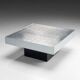 Table basse gravée par Bernhard Rohne